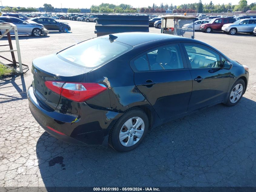 2015 Kia Forte Lx VIN: KNAFK4A66F5307017 Lot: 39351993