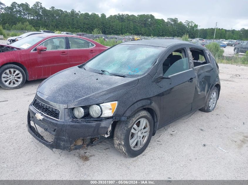 2013 Chevrolet Sonic Lt Auto VIN: 1G1JC6SG4D4252320 Lot: 39351997