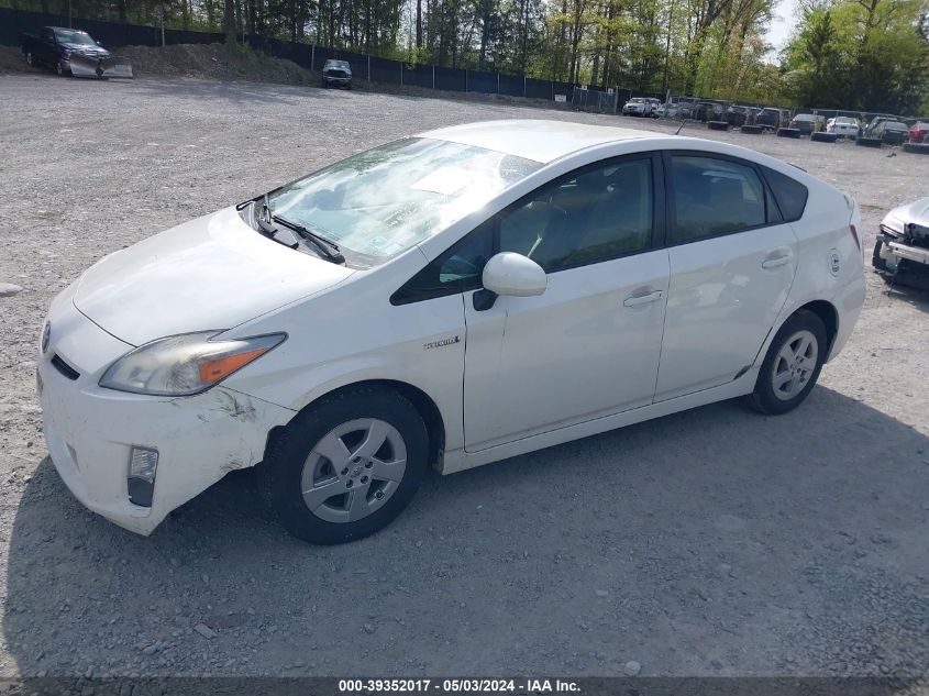 JTDKN3DU0B5348802 | 2011 TOYOTA PRIUS