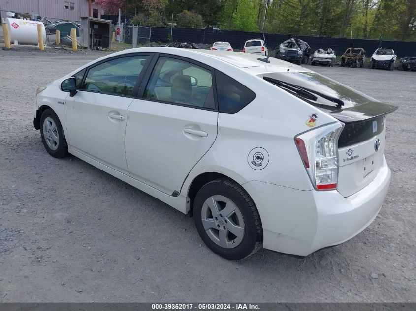 JTDKN3DU0B5348802 | 2011 TOYOTA PRIUS