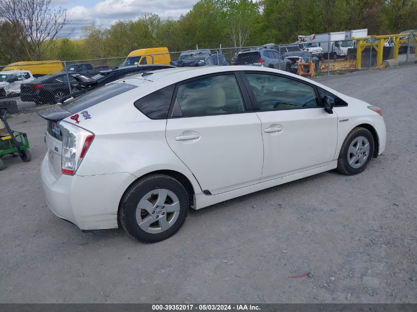 JTDKN3DU0B5348802 | 2011 TOYOTA PRIUS