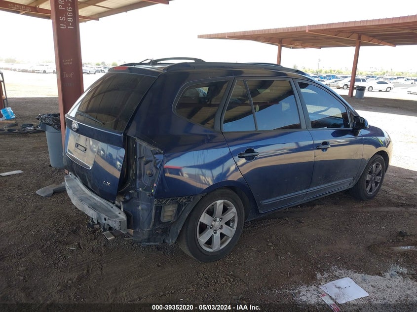 2007 Kia Rondo Lx VIN: KNAFG525877073028 Lot: 39352020