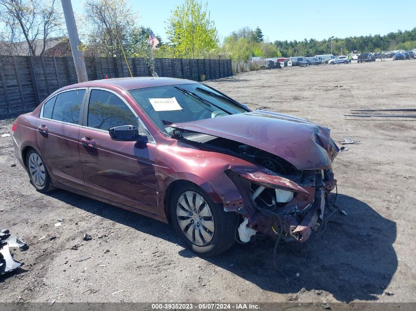 2009 Honda Accord 2.4 Lx VIN: 1HGCP263X9A064691 Lot: 39352023