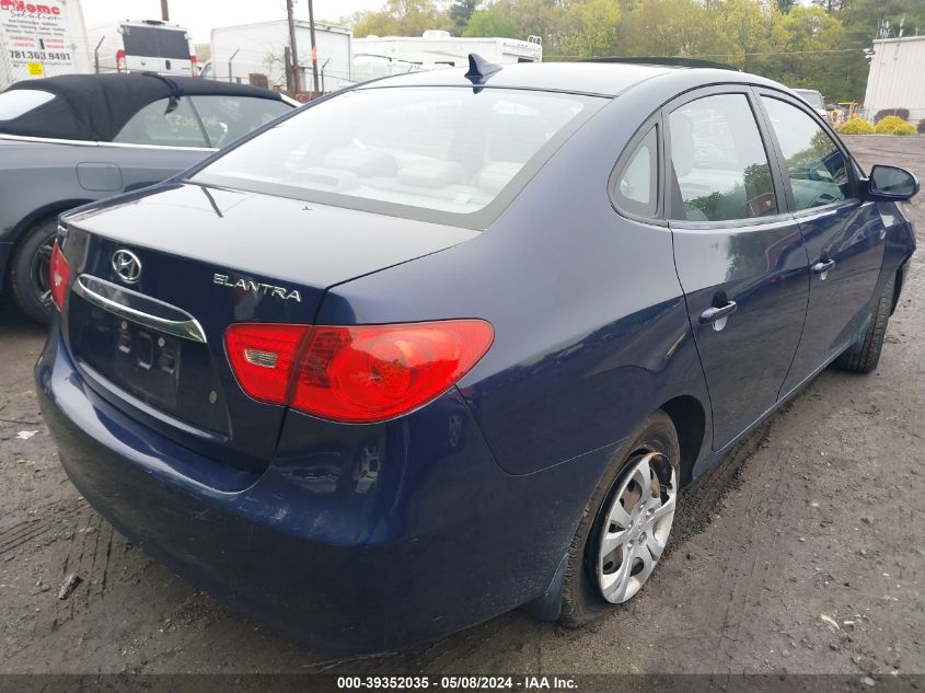 2010 Hyundai Elantra Gls VIN: KMHDU4ADXAU081027 Lot: 39352035