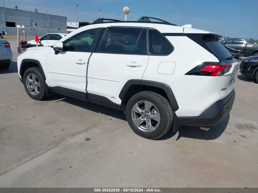 2022 Toyota Rav4 Xle Hybrid VIN: JTMRWRFV5ND165636 Lot: 39352039