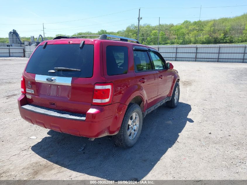 2011 Ford Escape Limited VIN: 1FMCU9E70BKB61169 Lot: 39352057