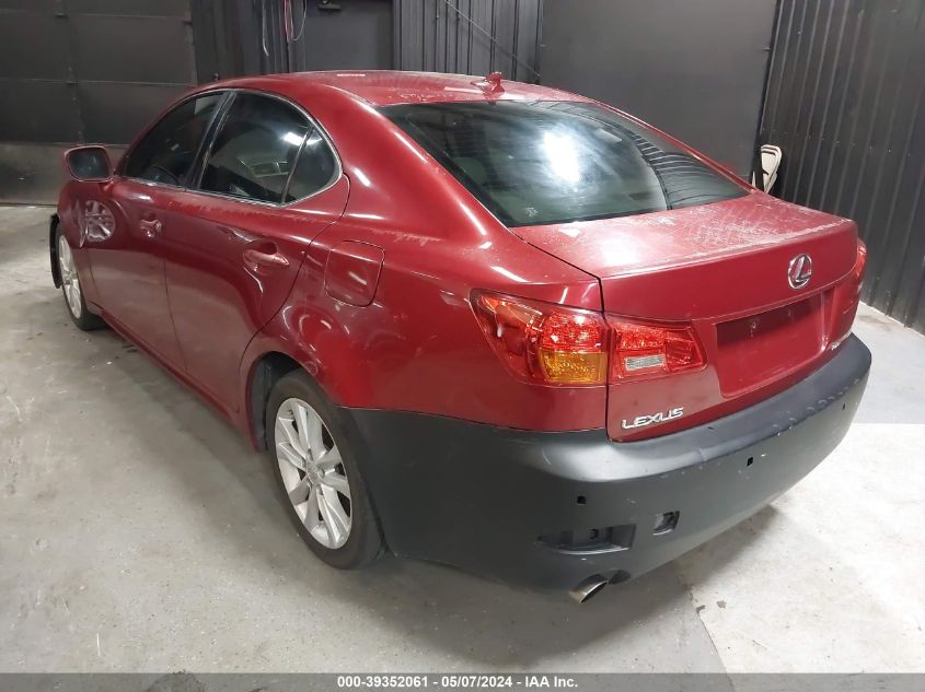 2007 Lexus Is 250 VIN: JTHCK262272014068 Lot: 39352061