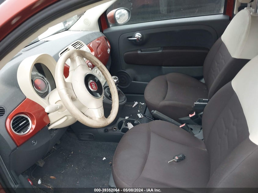 2013 Fiat 500 Pop VIN: 3C3CFFAR5DT686223 Lot: 39352064