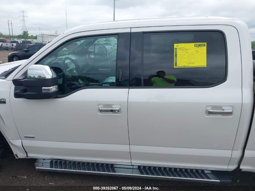 2016 Ford F-150 Lariat VIN: 1FTEW1EG5GKD72321 Lot: 39352067