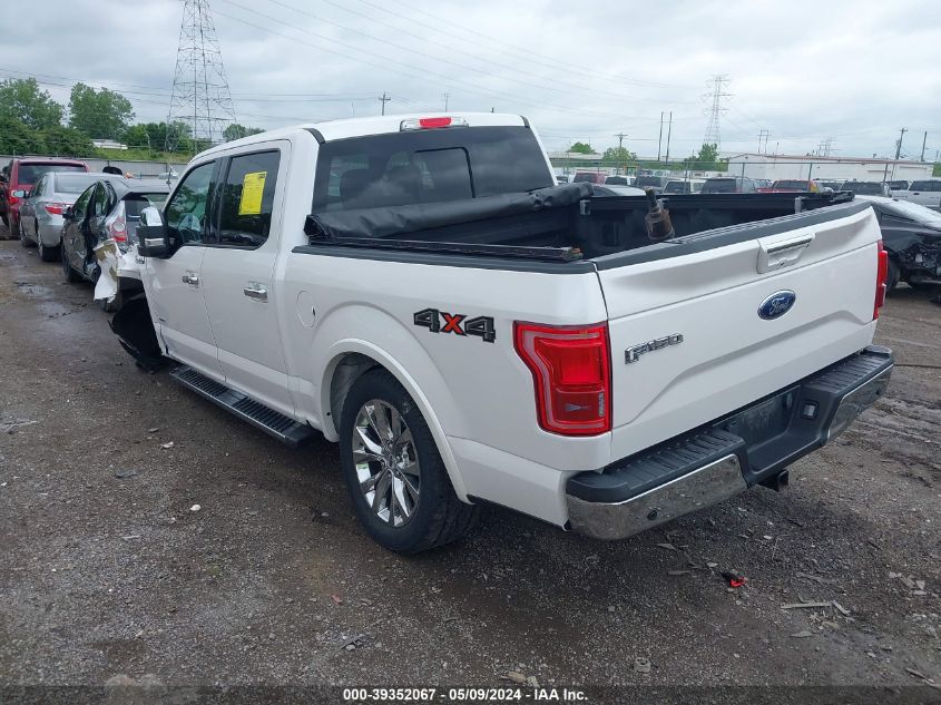 2016 Ford F-150 Lariat VIN: 1FTEW1EG5GKD72321 Lot: 39352067