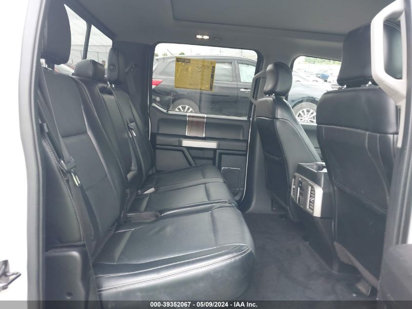 2016 Ford F-150 Lariat VIN: 1FTEW1EG5GKD72321 Lot: 39352067