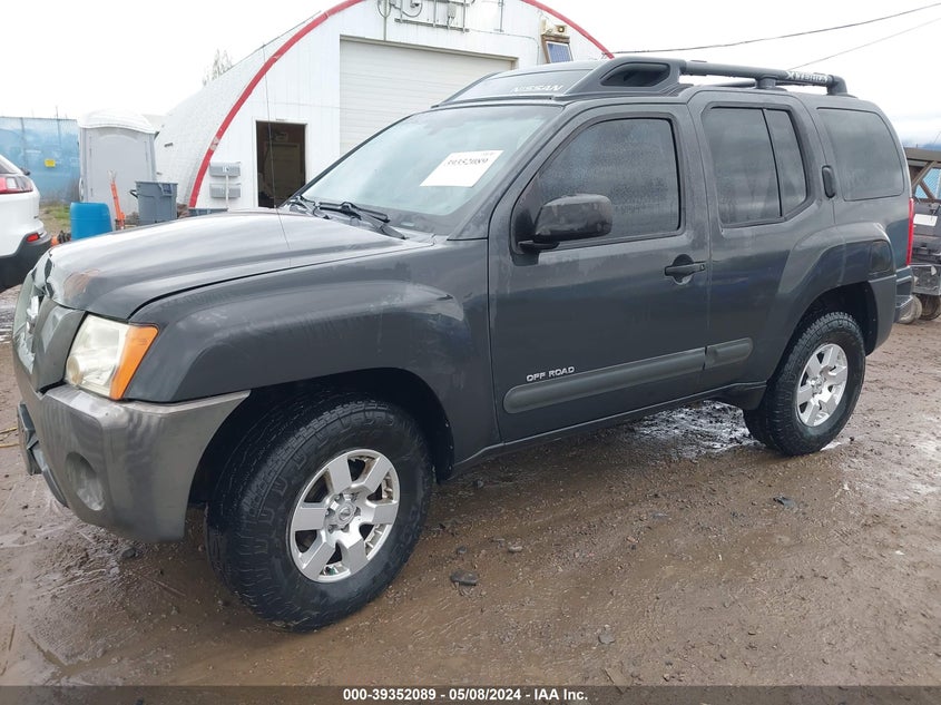2008 Nissan Xterra Off Road VIN: 5N1AN08W38C504501 Lot: 39352089