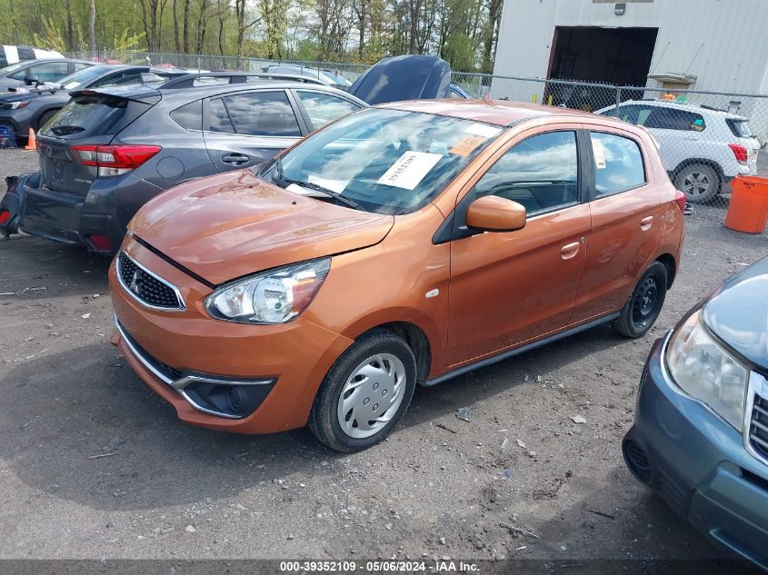 2019 Mitsubishi Mirage Rf VIN: ML32A3HJ4KH009988 Lot: 39352109