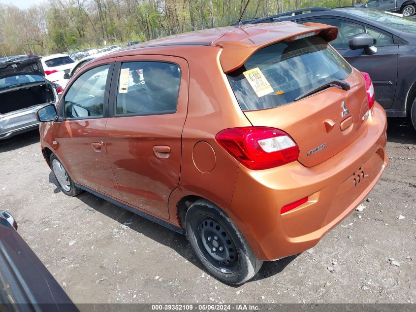 2019 Mitsubishi Mirage Rf VIN: ML32A3HJ4KH009988 Lot: 39352109