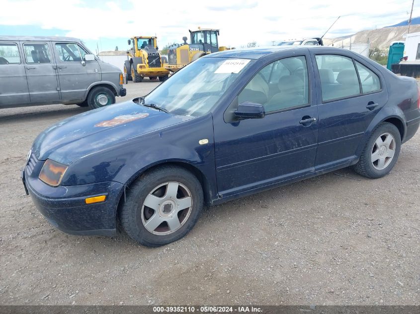 2000 Volkswagen Jetta Gls VIN: 3VWSA29M5YM013307 Lot: 39352110