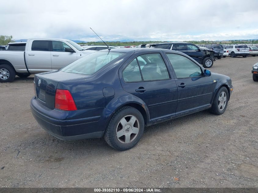 2000 Volkswagen Jetta Gls VIN: 3VWSA29M5YM013307 Lot: 39352110