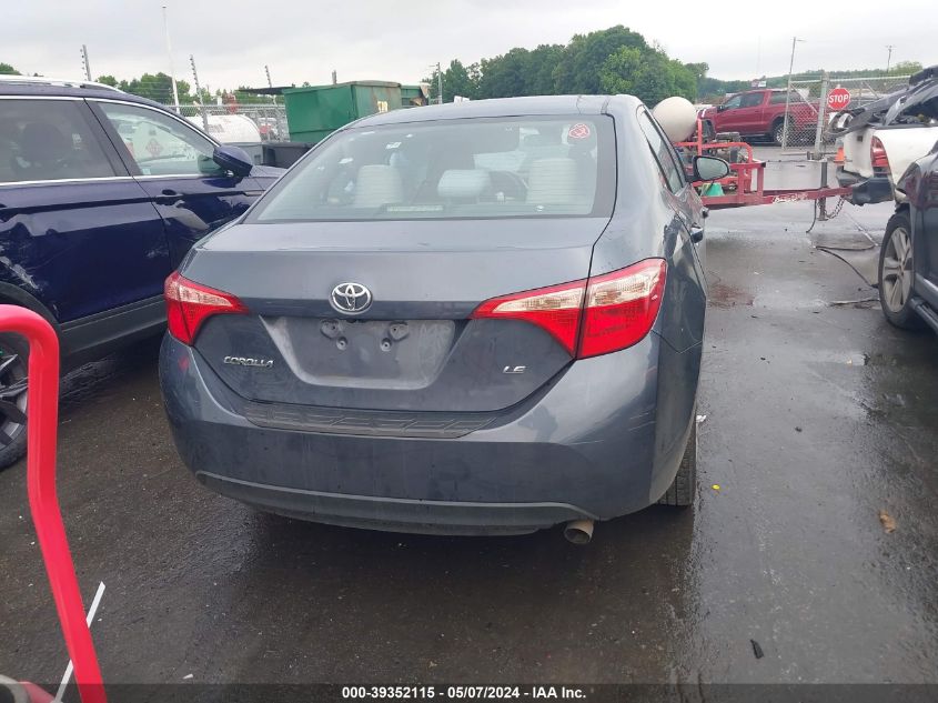 2019 Toyota Corolla Le VIN: 5YFBURHEXKP925234 Lot: 39352115