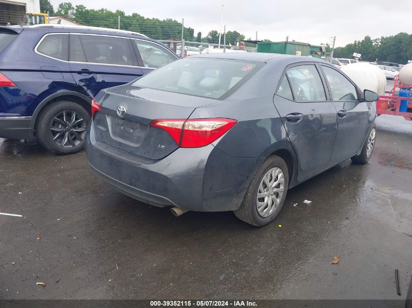 2019 Toyota Corolla Le VIN: 5YFBURHEXKP925234 Lot: 39352115