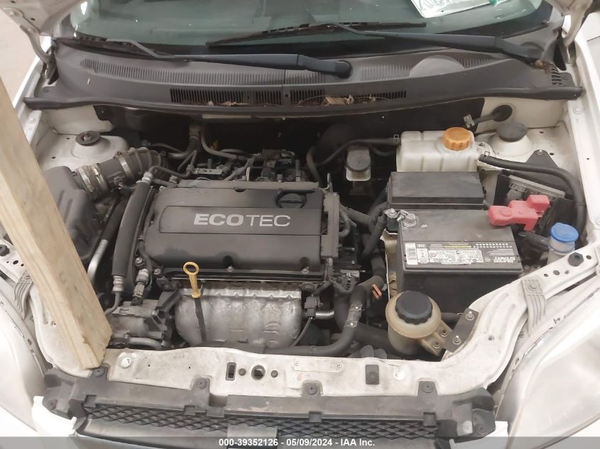 2011 Chevrolet Aveo 1Lt VIN: KL1TD5DE3BB263828 Lot: 39352126