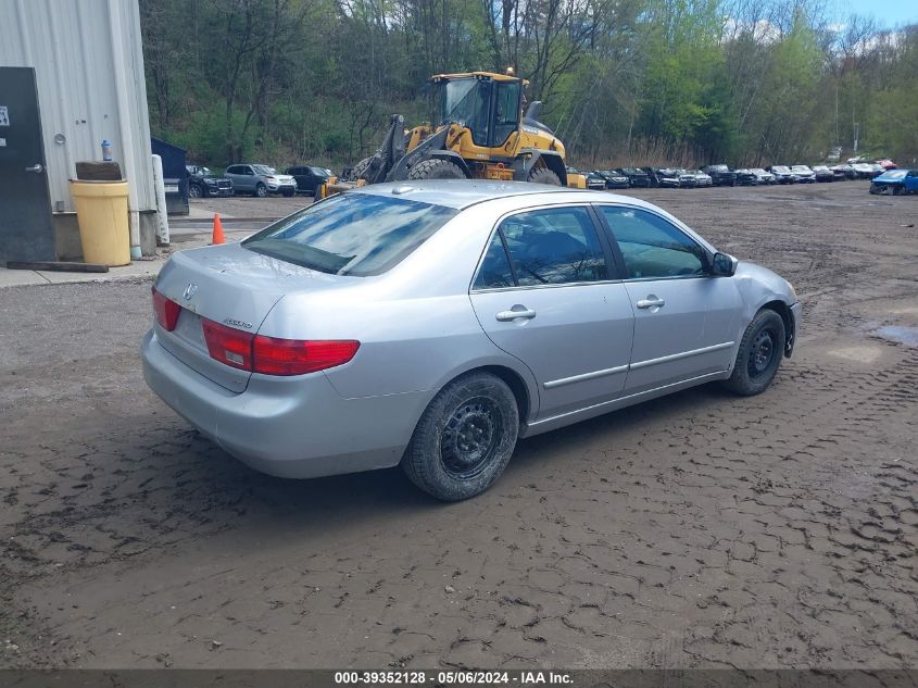 2005 Honda Accord 2.4 Ex VIN: 1HGCM558X5A000068 Lot: 39352128