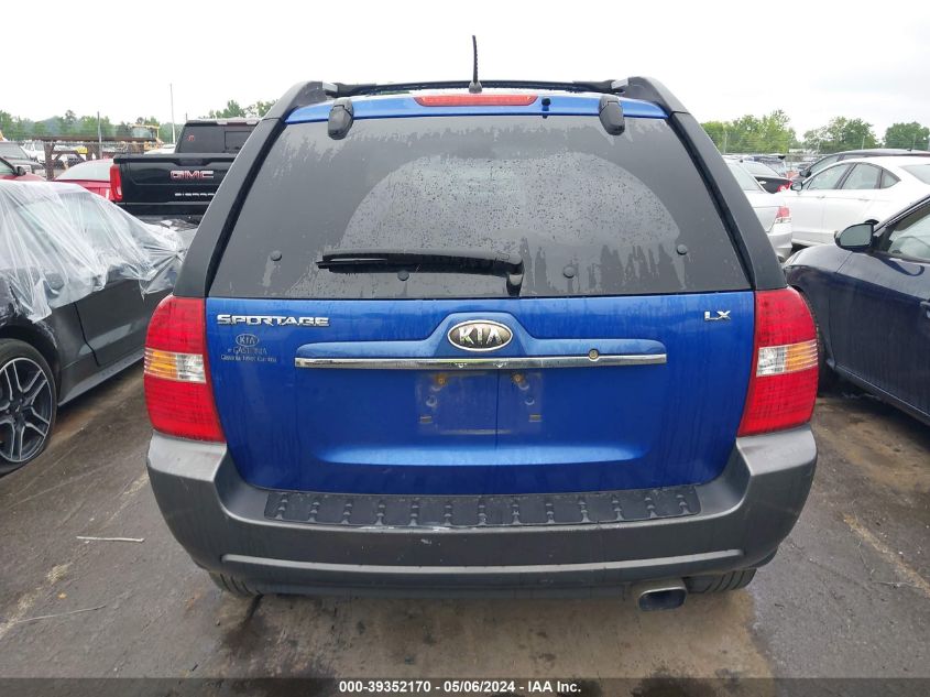 2008 Kia Sportage Lx VIN: KNDJF724787502681 Lot: 39352170