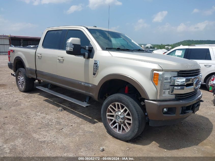 2017 Ford F-250 King Ranch VIN: 1FT7W2BT3HEE13478 Lot: 39352172