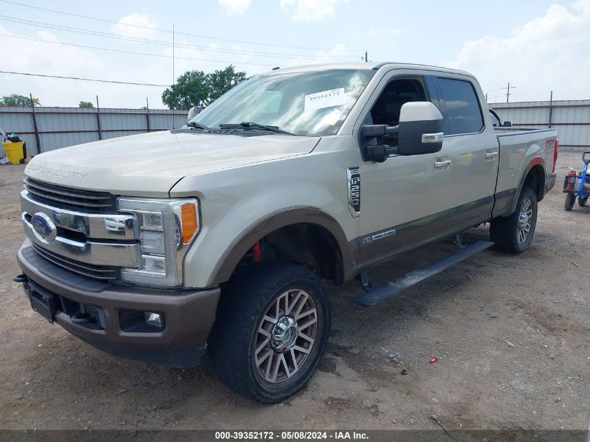 2017 Ford F-250 King Ranch VIN: 1FT7W2BT3HEE13478 Lot: 39352172