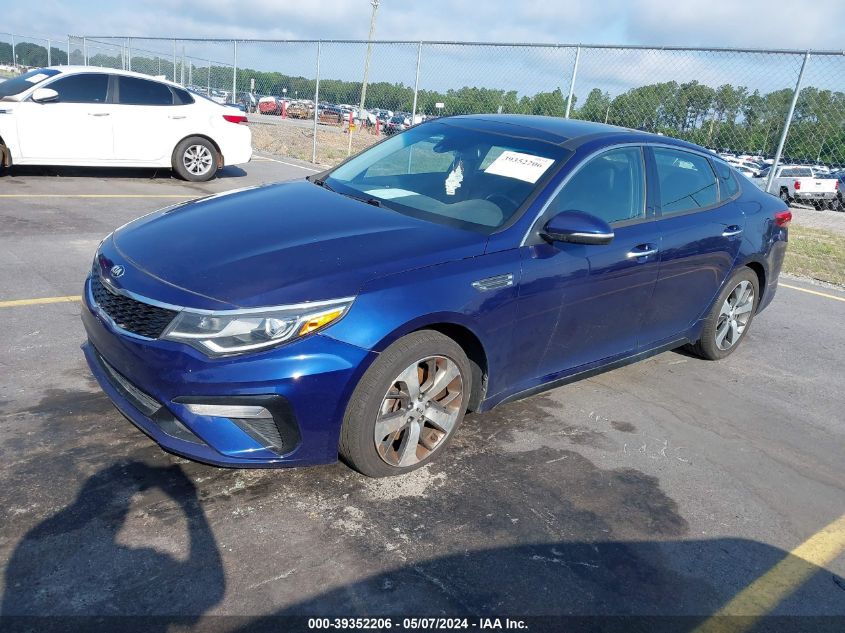 2019 Kia Optima S VIN: 5XXGT4L36KG302042 Lot: 39352206