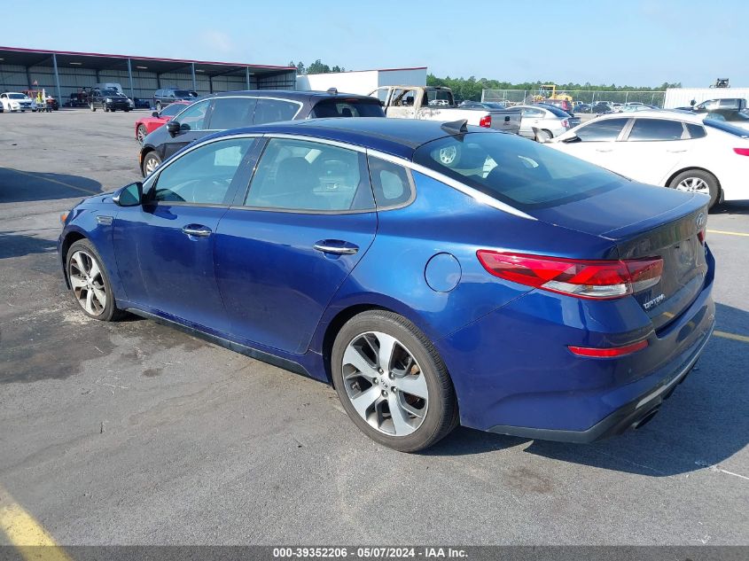 2019 Kia Optima S VIN: 5XXGT4L36KG302042 Lot: 39352206