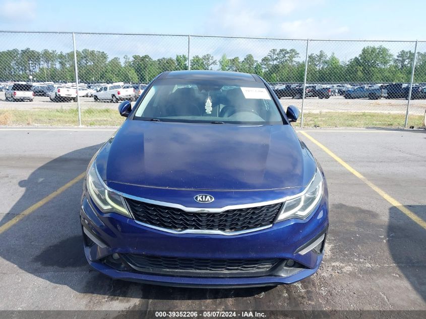 2019 Kia Optima S VIN: 5XXGT4L36KG302042 Lot: 39352206