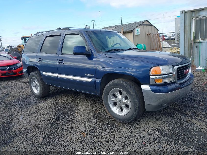 2000 GMC Yukon Slt VIN: 1GKEK13TXYJ167018 Lot: 39352228