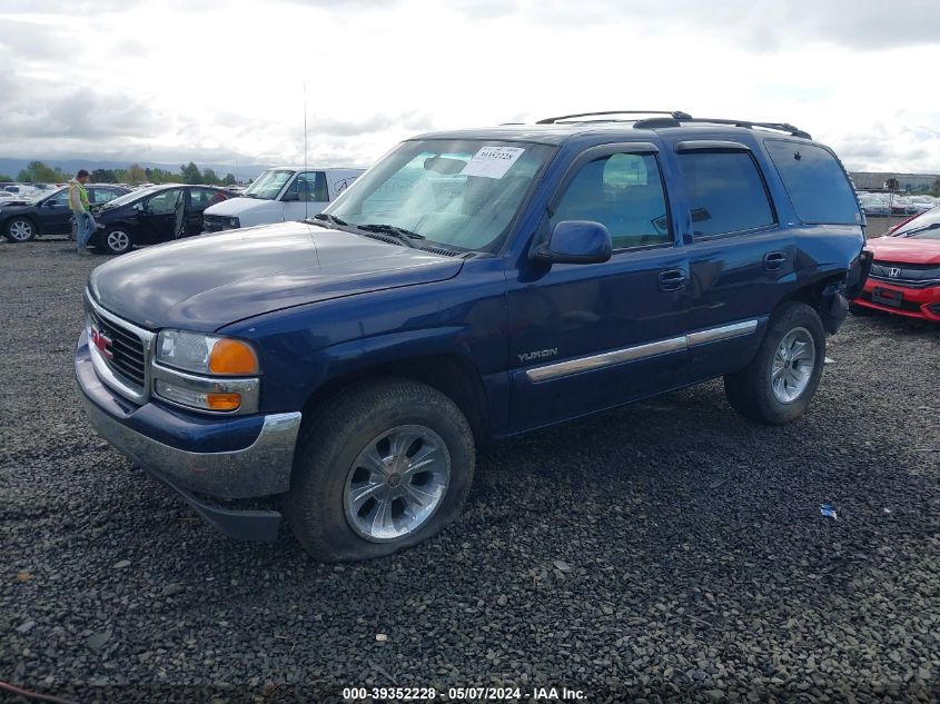 2000 GMC Yukon Slt VIN: 1GKEK13TXYJ167018 Lot: 39352228