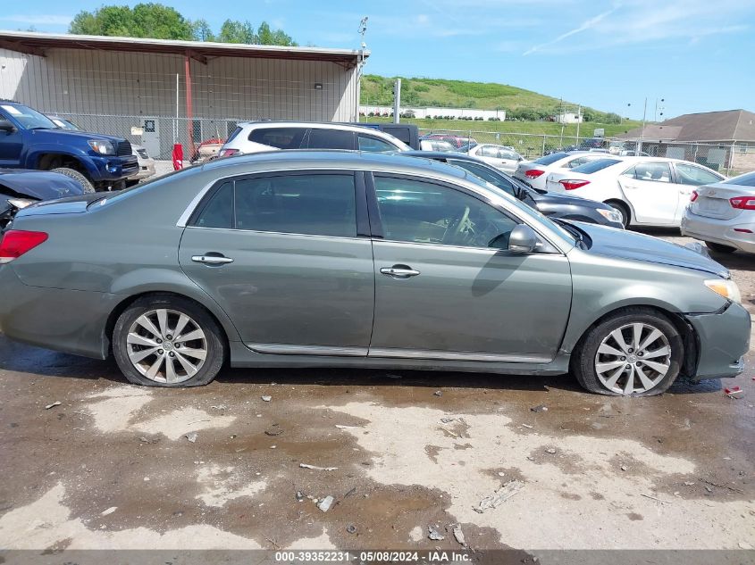 2011 Toyota Avalon Limited VIN: 4T1BK3DB9BU380432 Lot: 39352231