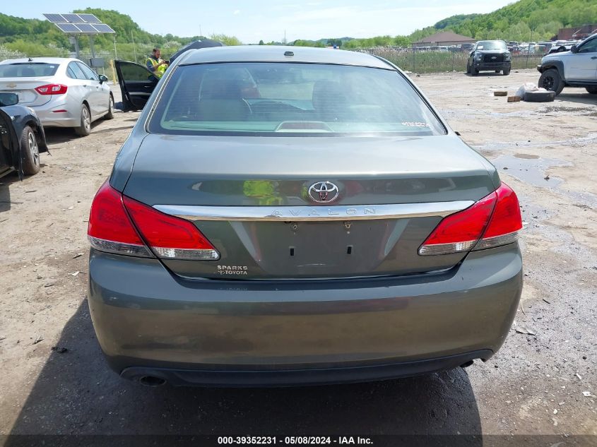 2011 Toyota Avalon Limited VIN: 4T1BK3DB9BU380432 Lot: 39352231