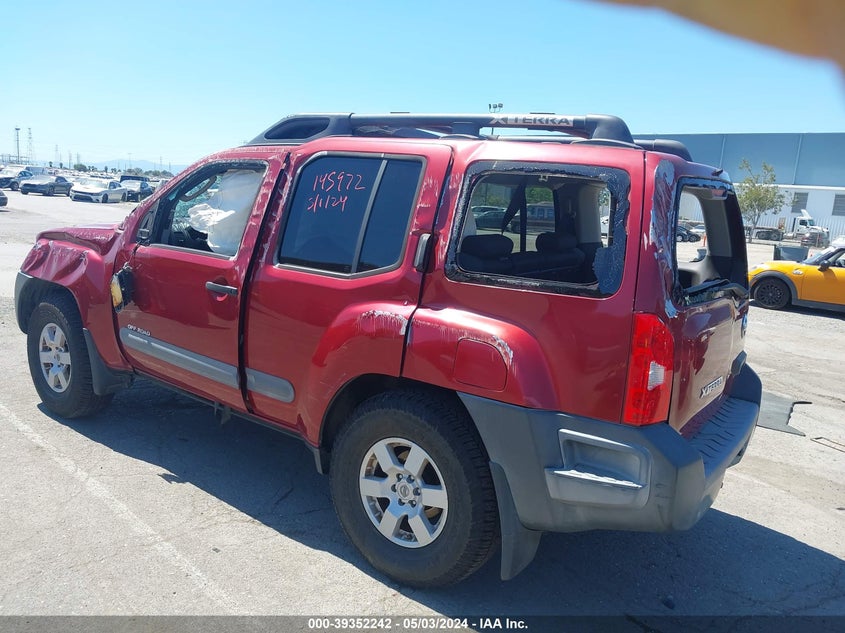 2006 Nissan Xterra Off Road VIN: 5N1AN08U96C514090 Lot: 39352242