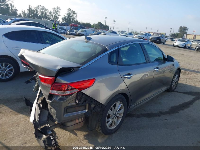 2016 Kia Optima Lx VIN: 5XXGT4L35GG105967 Lot: 39352245