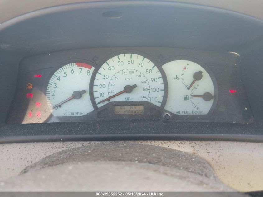 2003 Toyota Corolla Le VIN: JTDBR32E030038745 Lot: 39352252