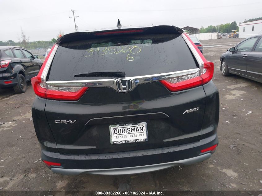 2018 Honda Cr-V Ex VIN: 7FARW2H56JE068621 Lot: 39352260