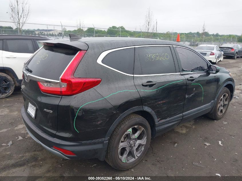 2018 Honda Cr-V Ex VIN: 7FARW2H56JE068621 Lot: 39352260