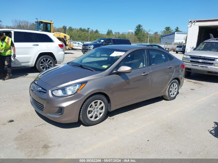 2014 Hyundai Accent Gls VIN: KMHCT4AE0EU678216 Lot: 39352266