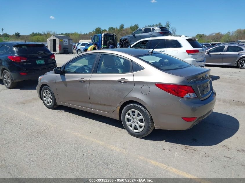 2014 Hyundai Accent Gls VIN: KMHCT4AE0EU678216 Lot: 39352266