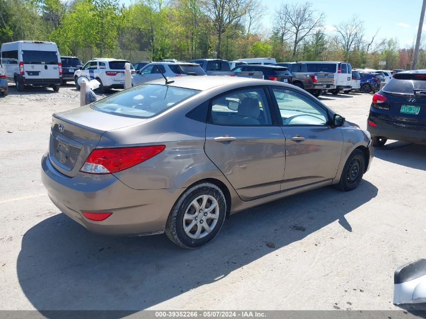 2014 Hyundai Accent Gls VIN: KMHCT4AE0EU678216 Lot: 39352266