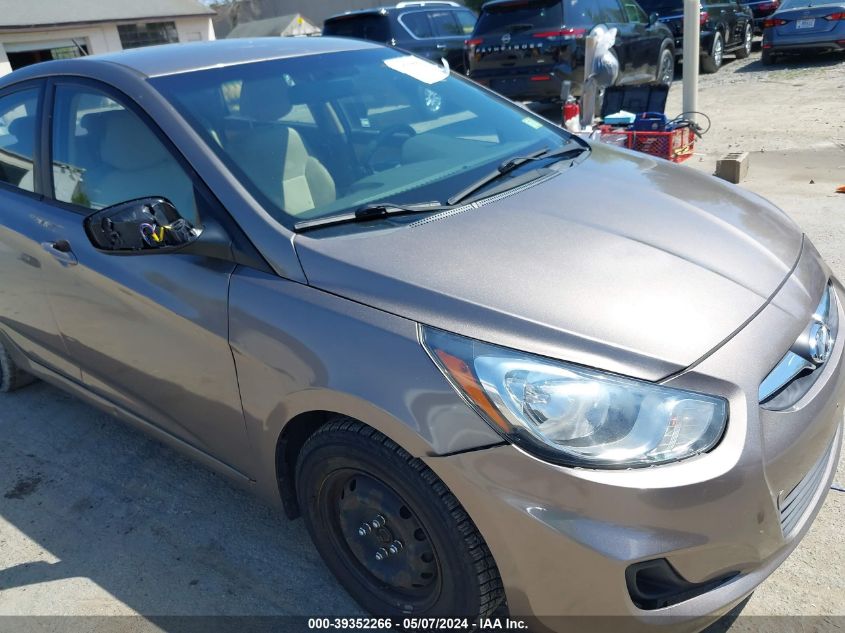 2014 Hyundai Accent Gls VIN: KMHCT4AE0EU678216 Lot: 39352266