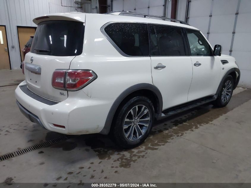 2019 Nissan Armada Sl VIN: JN8AY2NC9K9587846 Lot: 39352279