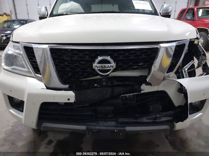 2019 Nissan Armada Sl VIN: JN8AY2NC9K9587846 Lot: 39352279