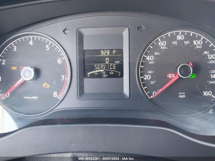 2013 VOLKSWAGEN JETTA 2.0L S - 3VW2K7AJ7DM292118