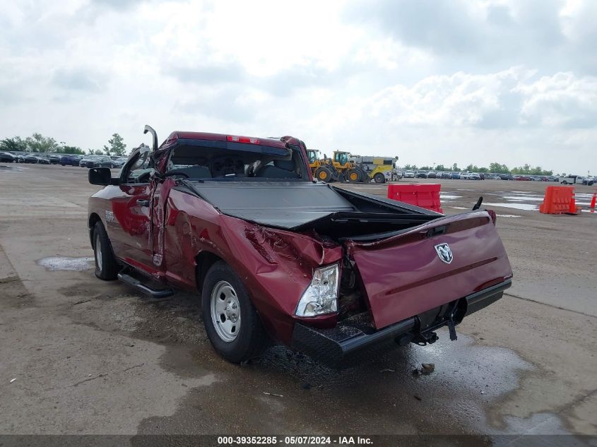 2019 Ram 1500 Classic Tradesman Regular Cab 4X2 6'4 Box VIN: 3C6JR6AG9KG722632 Lot: 39352285