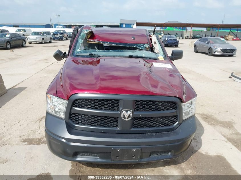 2019 Ram 1500 Classic Tradesman Regular Cab 4X2 6'4 Box VIN: 3C6JR6AG9KG722632 Lot: 39352285