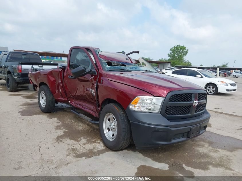 2019 Ram 1500 Classic Tradesman Regular Cab 4X2 6'4 Box VIN: 3C6JR6AG9KG722632 Lot: 39352285