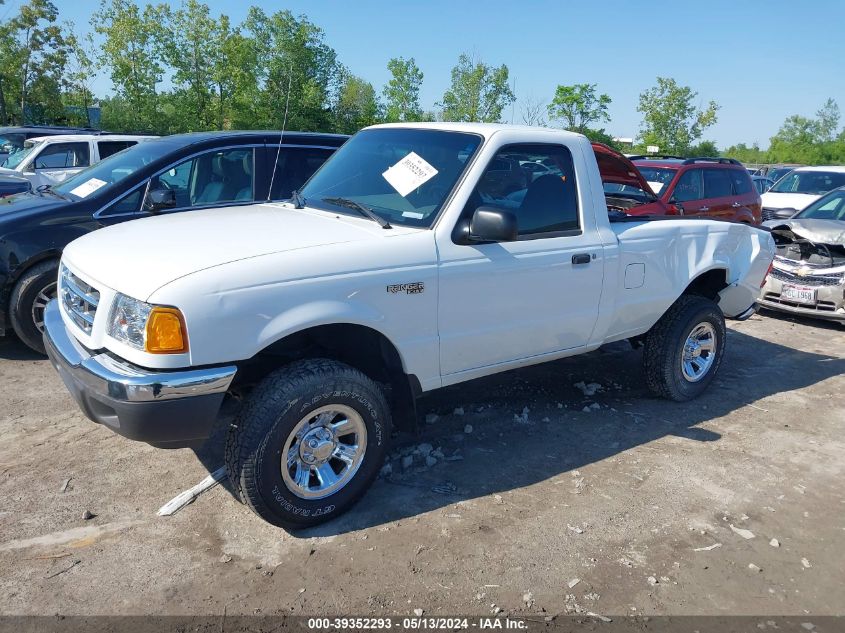 2002 Ford Ranger Xl/Xlt VIN: 1FTYR10D32TA01775 Lot: 39352293